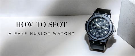 fake hublot erkennen|how to check authentic hublot.